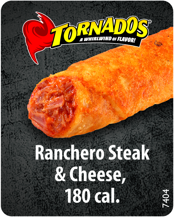 Tornado Ranchero Beef Steak Tortilla 24ct 3oz