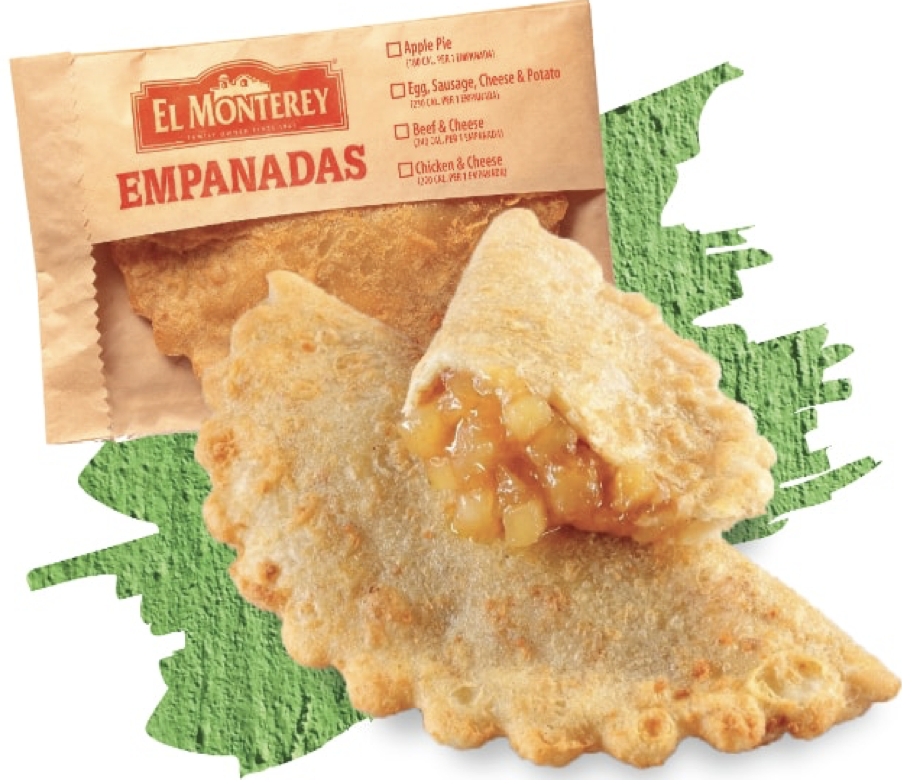 El Monterey Apple Pie Stuffed Pastry 24ct 3oz
