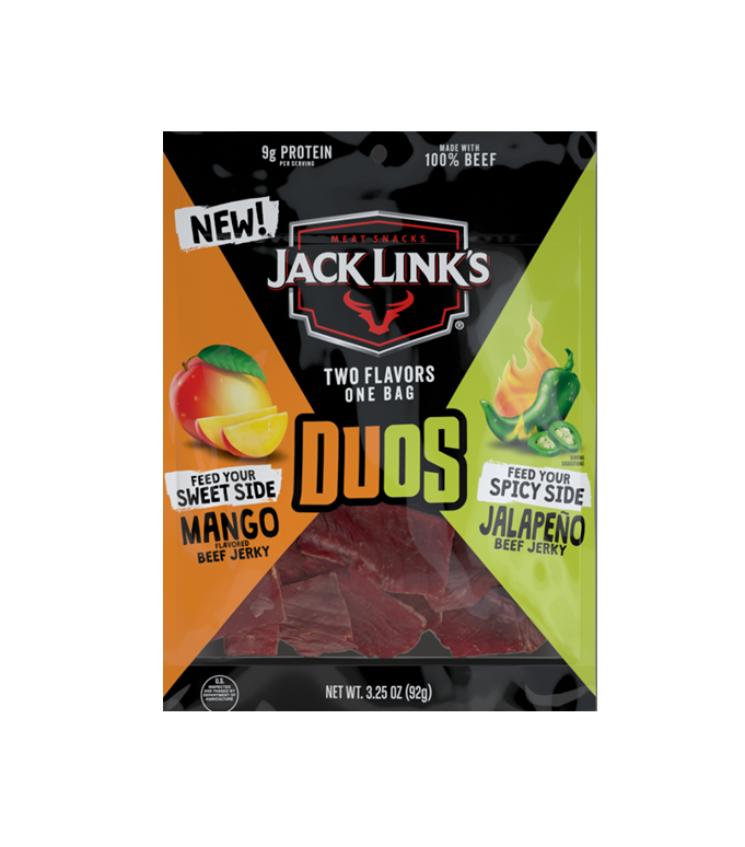 Jack Link’s Duos Jalapeno & Mango Jerky 3.25oz