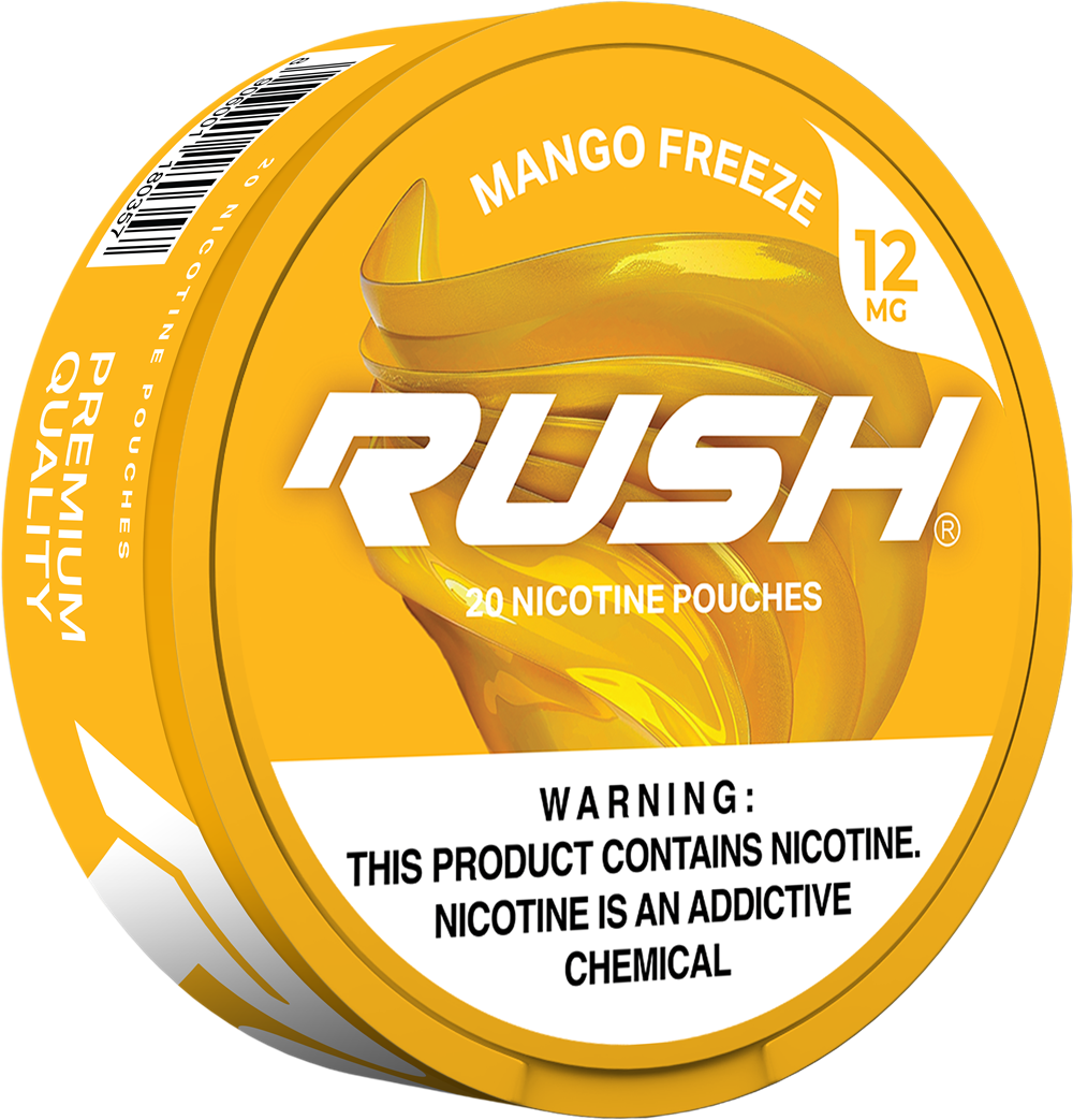 Rush Mango Freeze Nicotine Pouches 12mg 5ct