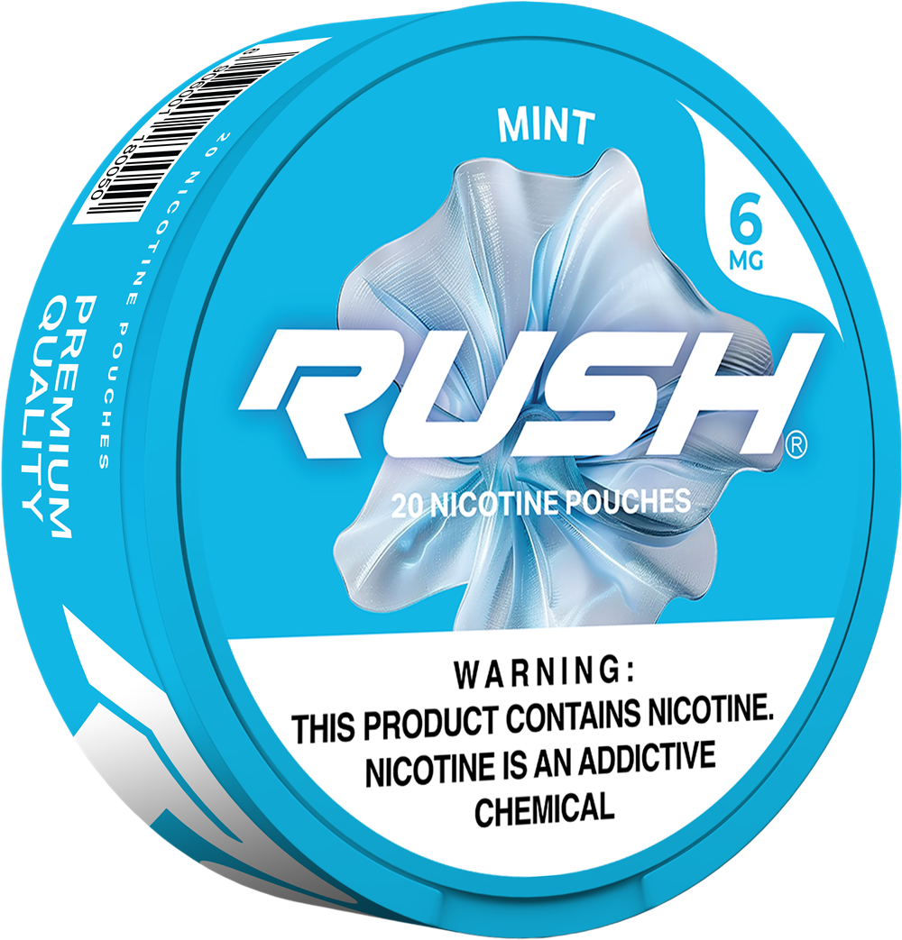 Rush Mint Nicotine Pouches 6mg 5ct