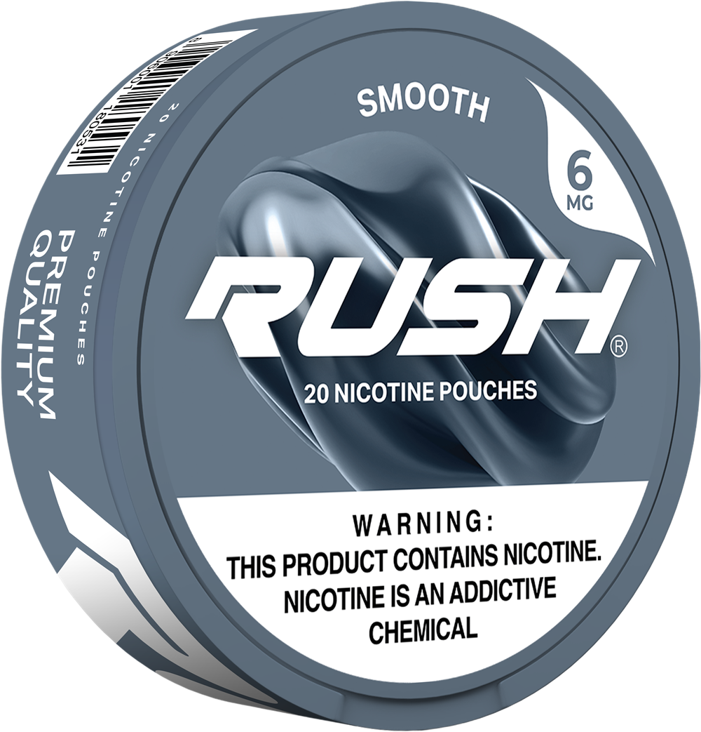 Rush Smooth Nicotine Pouches 6mg 5ct