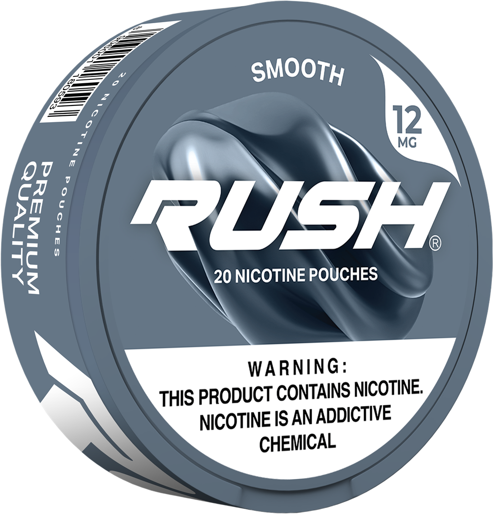 Rush Smooth Nicotine Pouches 12mg 5ct