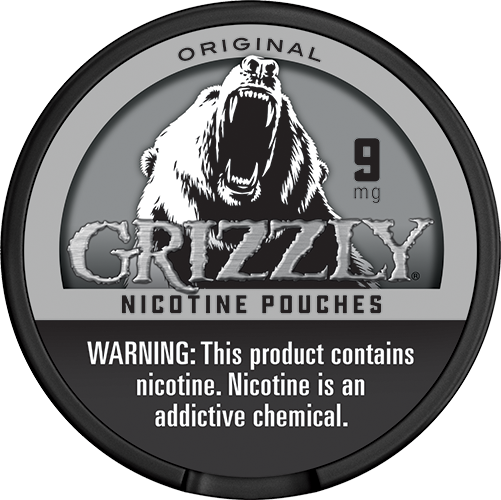 Grizzly Mo Pouches Original 9mg 5ct