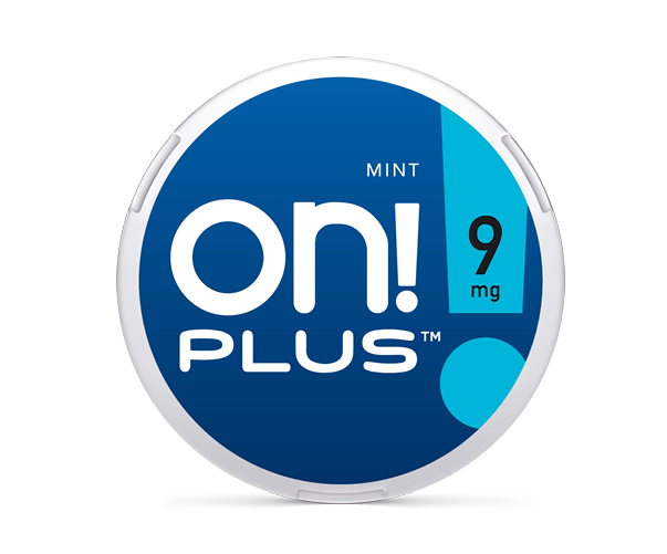 On! Plus Mint Nicotine Pouch 9mg 5ct