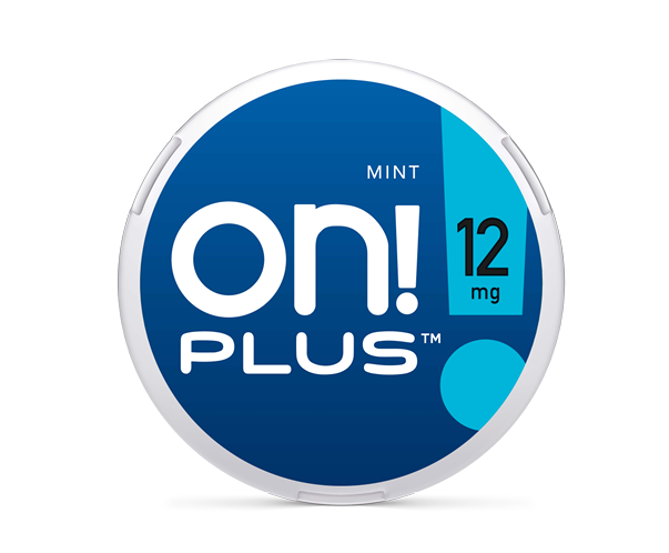 On! Plus Mint Nicotine Pouch 12mg 5ct