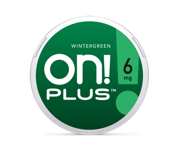 On! Plus Wintergreen Nicotine Pouch 6mg 5ct
