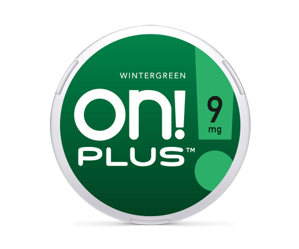 On! Plus Wintergreen Nicotine Pouch 9mg 5ct