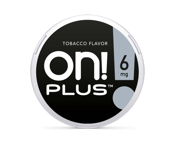 On! Plus Tobacco Nicotine Pouch 6mg 5ct