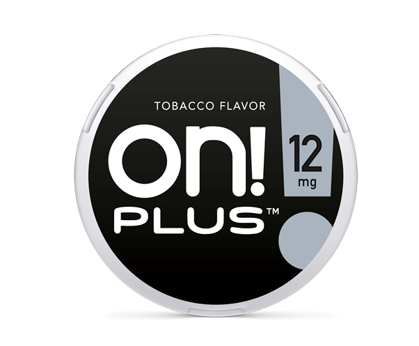 On! Plus Tobacco Nicotine Pouch 12mg 5ct