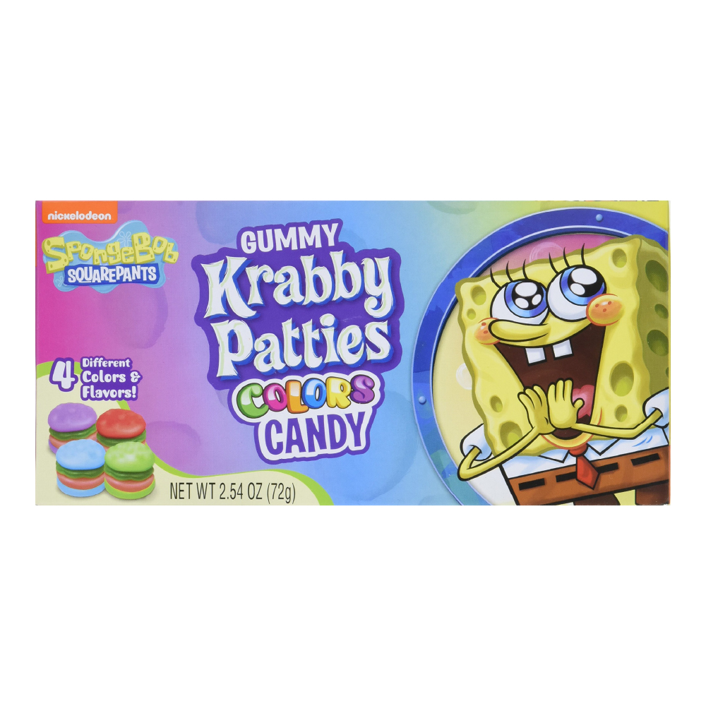 Spongebob Theater Box Krabby Patties Colors 2.54oz