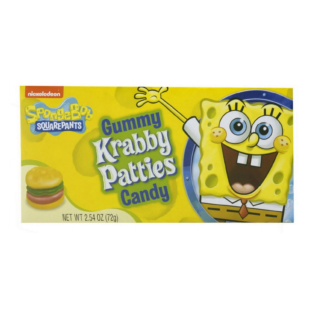 Spongebob Theater Box Krabby Patties Orignl 2.54oz
