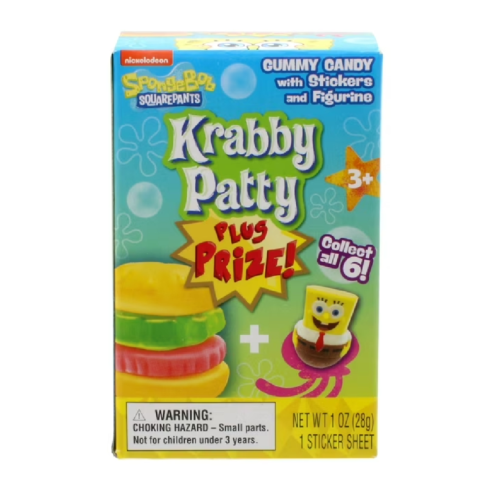 Spongebob Krabby Patties Original Prize Box 1oz