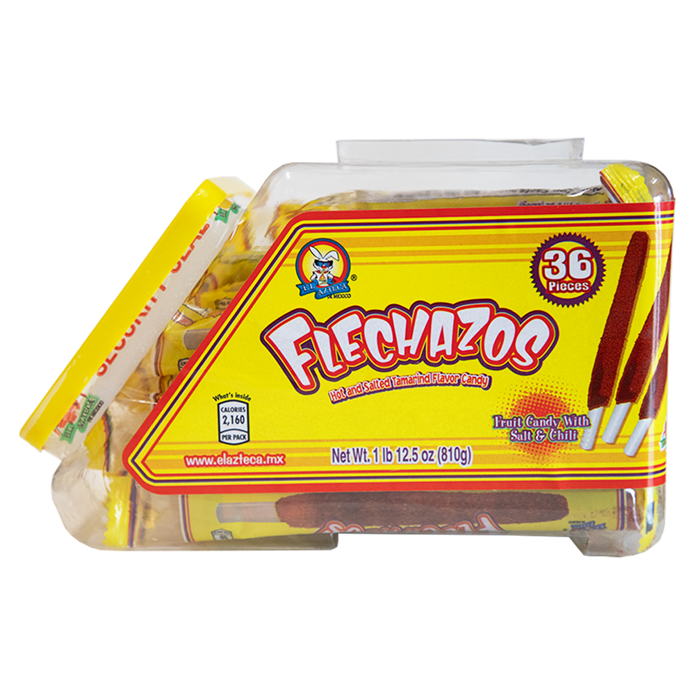 El Azteca Flechazos Hot Salted Tam 36ct 12.5oz