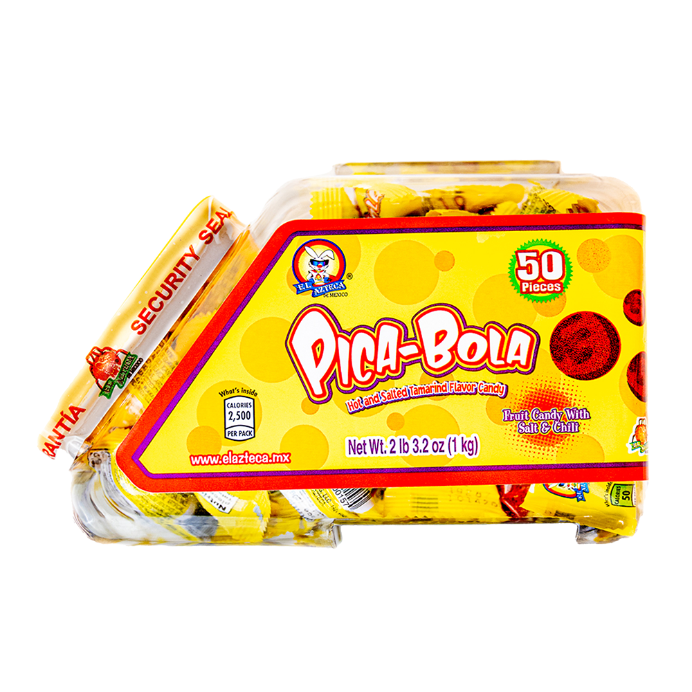 El Azteca Pica?bola Hot Salted Tamarind 50ct 3.2oz
