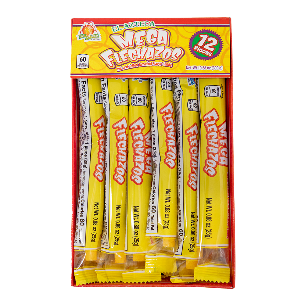 El Azteca Mega Flechazos Tam Sticks 12ct 10.58oz