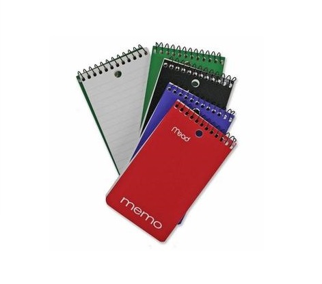 Mead Memo Book Spiral 3