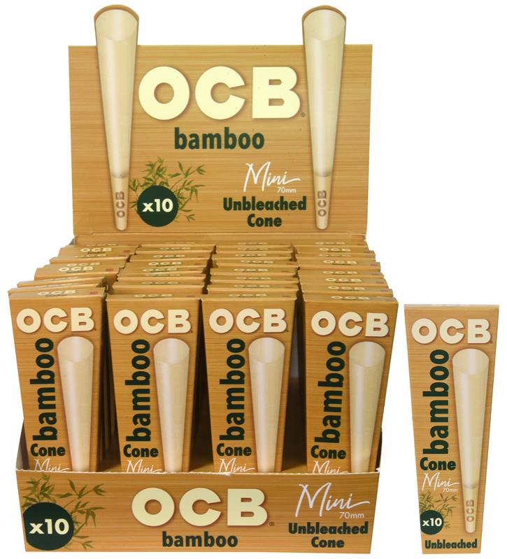 Ocb Bamboo Cone Mini 32/10ct