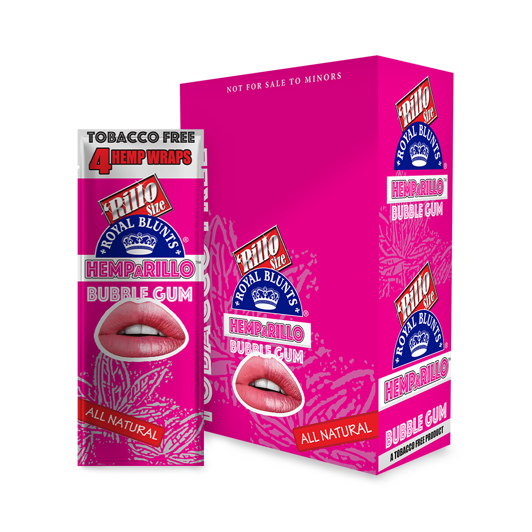 Royal Blunt Bubblegum Hemparillo 15/4pk