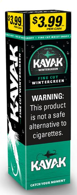 Kayak Fc Wintergreen $3.99 10ct 1.2oz